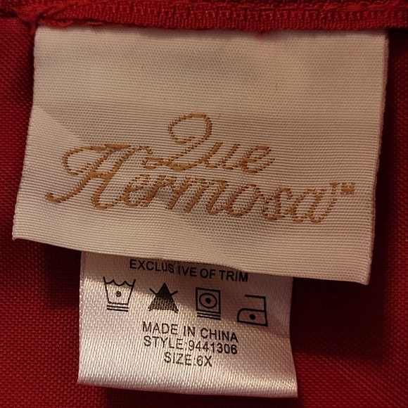 Girls Satin Holiday Christmas Dress Embroidered - Picture 10 of 11